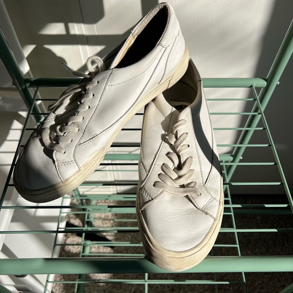 Madewell MWL Cream Sneakers